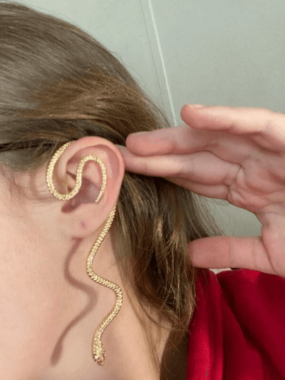 Serpentine Shaped Ear Climber