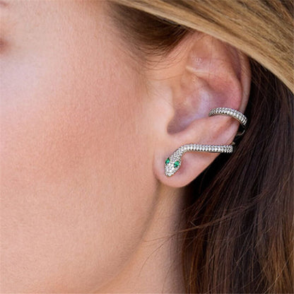 Serpentine Shaped Ear Cuff