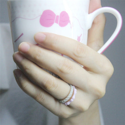 Fried Dough Twist Silicone Ring