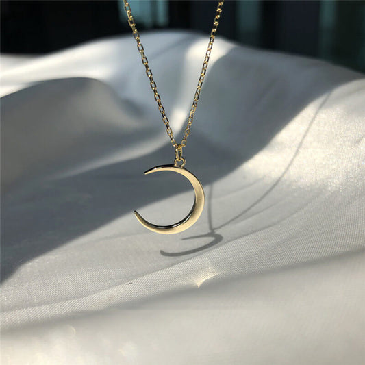 Moon Silver Necklace