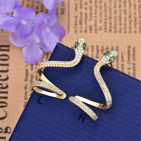 Serpentine Shaped Ear Cuff