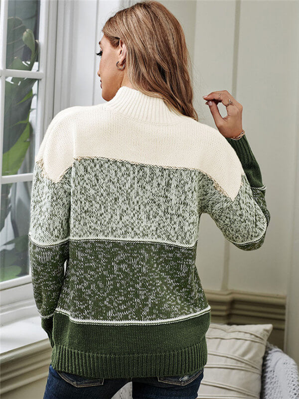 High Neck Pullover