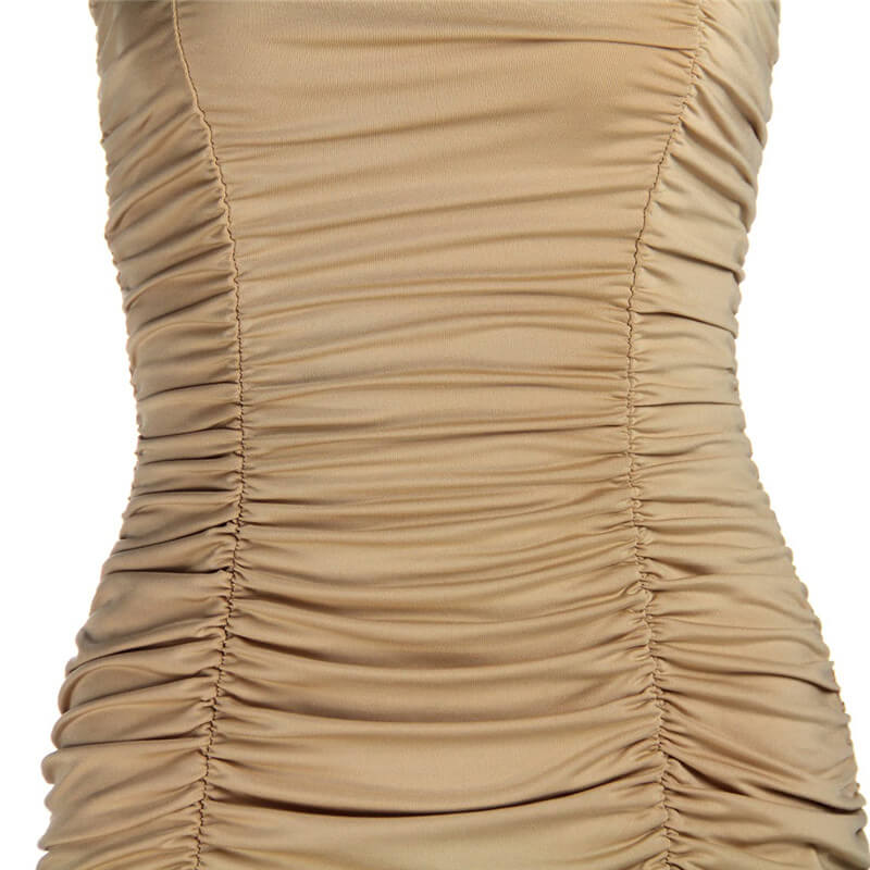 Ruched Tube Dress