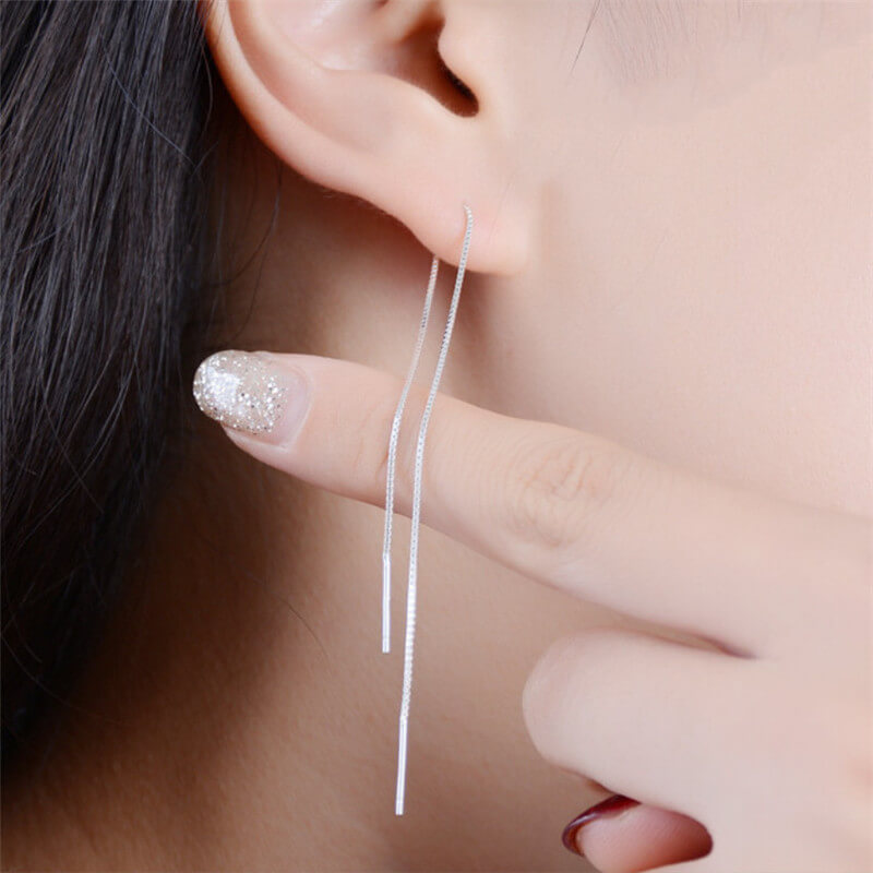 Double Needle Ear Thread