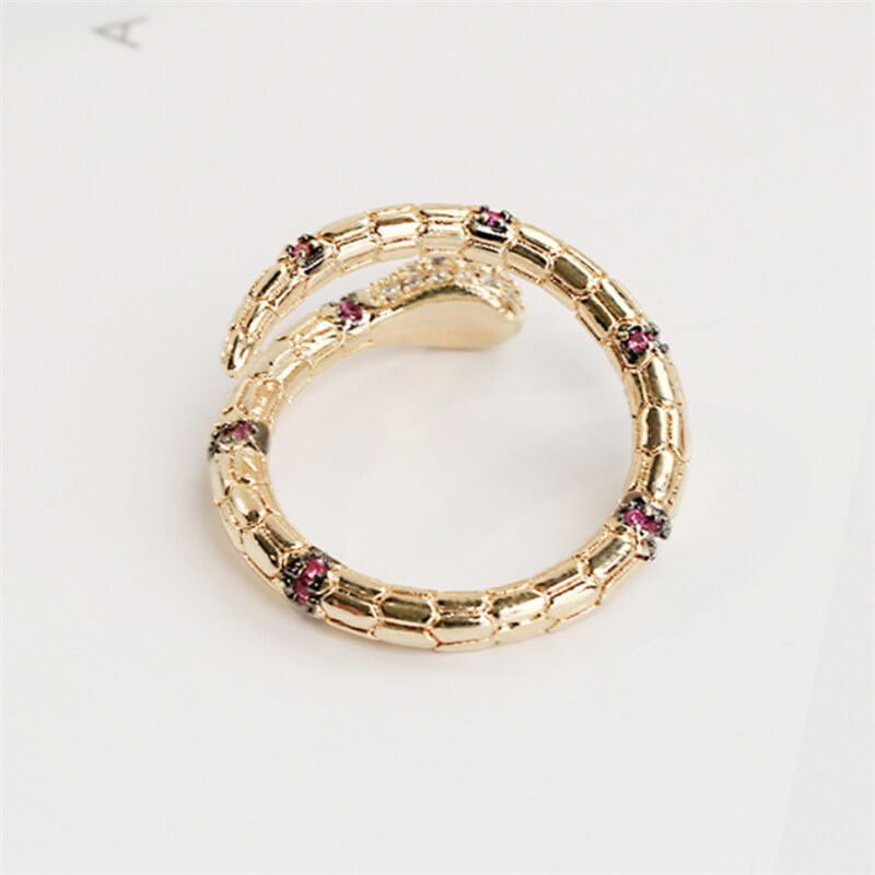 Open End Snake Ring