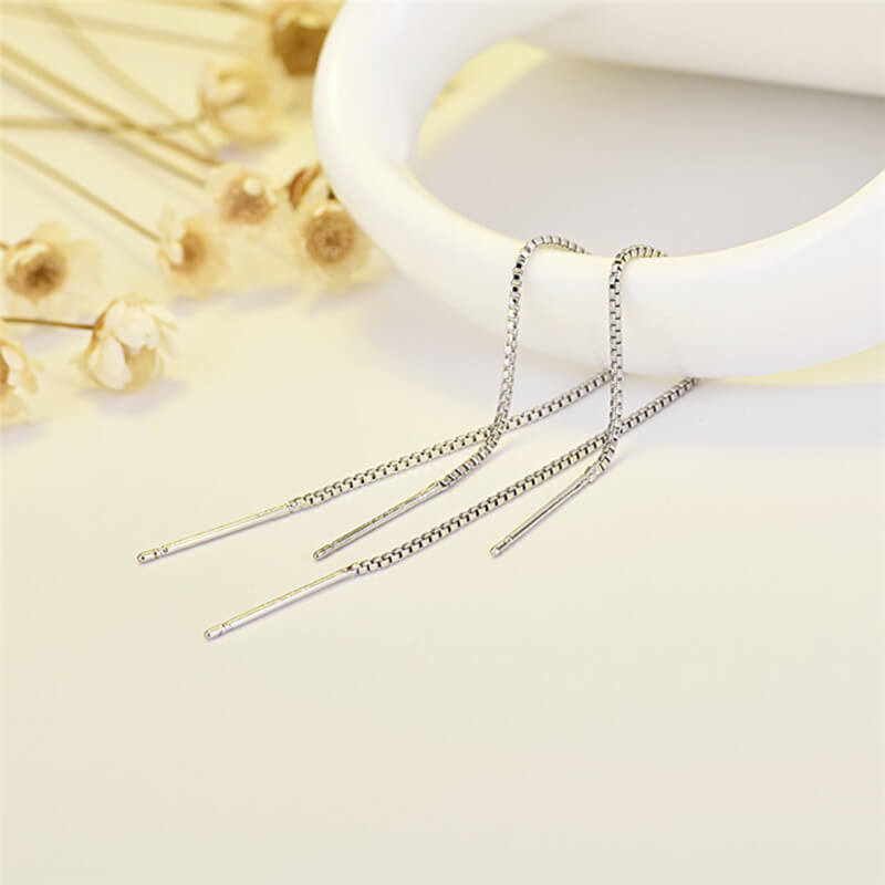 Double Needle Ear Thread