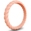 Fried Dough Twist Silicone Ring