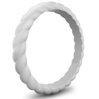 Fried Dough Twist Silicone Ring
