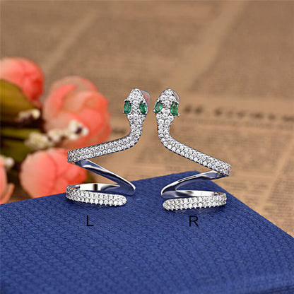 Serpentine Shaped Ear Cuff