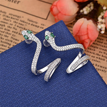Serpentine Shaped Ear Cuff