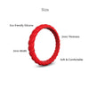 Fried Dough Twist Silicone Ring