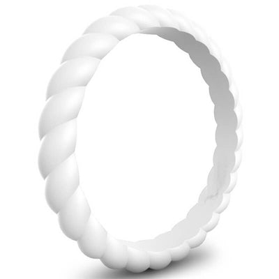 Fried Dough Twist Silicone Ring